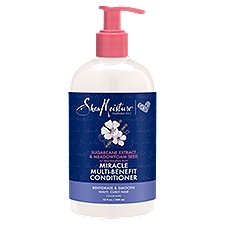 Shea Moisture Conditioner, Sugarcane Extract & Meadowfoam Seed Miracle Multi-Benefit, 13 Ounce