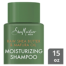 SheaMoisture Moisturizing Shampoo Raw Shea Butter and Mafura Oil 15 oz