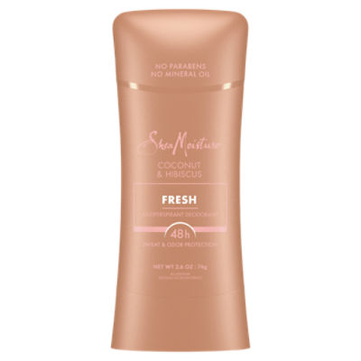 SheaMoisture Fresh Coconut & Hibiscus Antiprespirant Deodorant, 2.6 oz