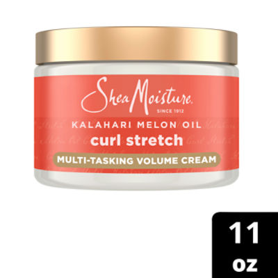 SheaMoisture Kalahari Melon Oil Curl Stretch Multi-Tasking Volume Cream, 11 fl oz