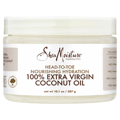 SheaMoisture Head-to-Toe Nourishing Hydration 100% Virgin Coconut Oil 10.1 oz