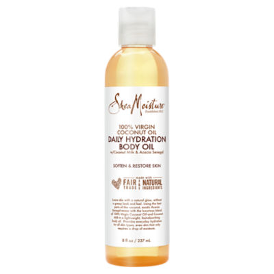 SheaMoisture Daily Hydration Body Oil Virgin Coconut Oil 8 oz