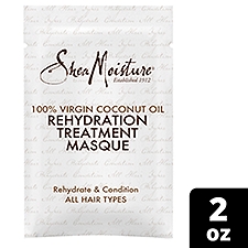 Shea Moisture 100% Virgin Coconut Oil Rehydration, Treatment Masque, 2 Ounce