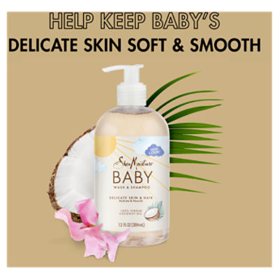 Shea moisture baby 2024 coconut oil wash