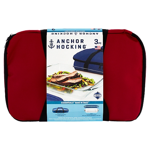 Anchor Hocking Essentials 3 Qt/L Insulated Food Carrier