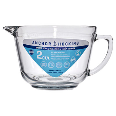 Anchor Hocking 2 Qt/L Batter Bowl, 1 Each