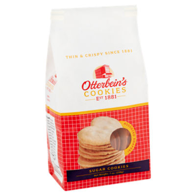 Otterbein's Cookies Sugar Cookies, 7 oz