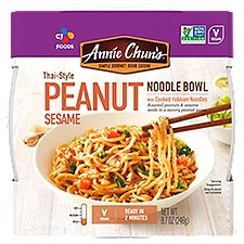Annie Chun's Thai-Style Peanut Sesame Noodle Bowl, 8.7 oz, 9.1 Ounce