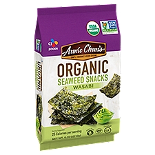 Annie Chun's Seaweed Snacks Organic Wasabi, 0.35 Ounce