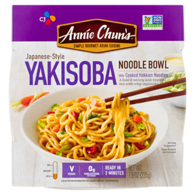 Annie Chun's Japanese-Style Yakisoba Noodle Bowl, 7.9 oz, 7.9 Ounce