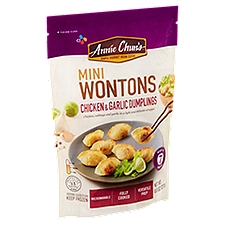 CJ Annie Chun's Mini Wontons Chicken & Garlic Dumplings, 8.0 oz