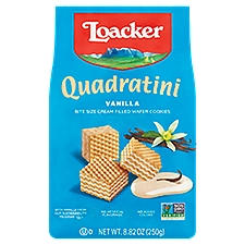 Quadratini Bite Size Vanilla Wafer Cookies, 8.82 Ounce