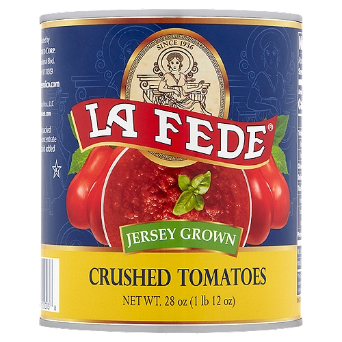 La Fede Jersey Grown Crushed Tomatoes, 28 oz