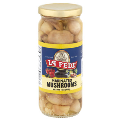 La Fede Marinated Mushroom, 16 oz