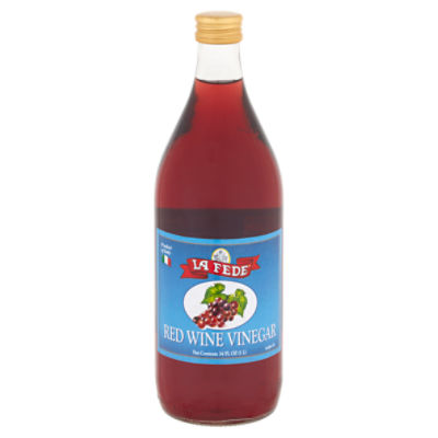 La Fede Red Wine Vinegar, 34 fl oz