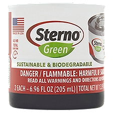 Sterno Green, Canned Heat, 6.1 Ounce