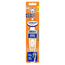 Spinbrush Pro+ Deep Clean Soft Powered Toothbrush, Ages 3+