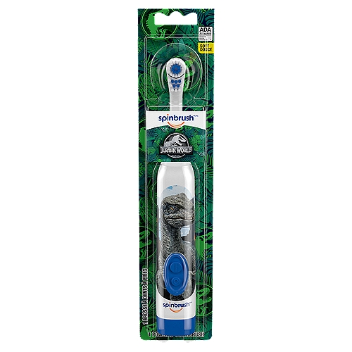Spinbrush Jurassic World Soft Powered Toothbrush