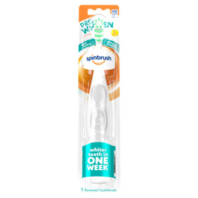 Spinbrush Pro Whiten Soft Bristles Powered Toothbrush