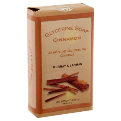 Murray & Lanman Glycerin Soap - Cinnamon, 3.35 oz