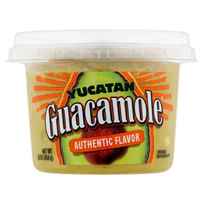 Yucatan Authentic Flavor Guacamole, 16 oz