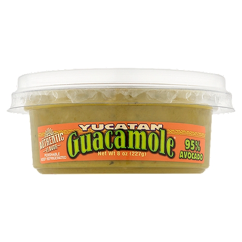 Yucatan Authentic Flavor Guacamole, 8 oz