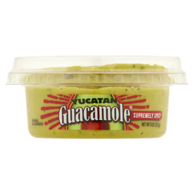 Yucatan Supremely Spicy Guacamole, 8 oz, 8 Ounce