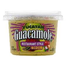 Yucatan Medium Restaurant Style Guacamole, 16 oz, 16 Ounce
