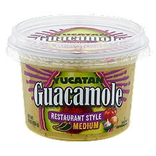 Yucatan Medium Restaurant Style, Guacamole, 16 Ounce