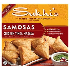 Sukhi's Chicken Tikka Masala Samosas, 10 oz