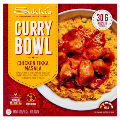 Sukhi's Chicken Tikka Masala Curry Bowl, 9 oz