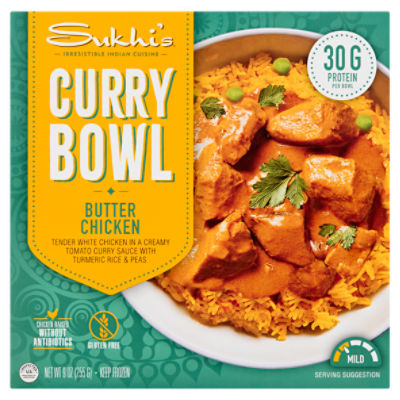 Sukhi's Butter Chicken Curry Bowl, 9 oz