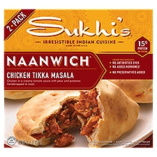 Sukhi's Chicken Tikka Masala, Naanwich, 10.4 Ounce
