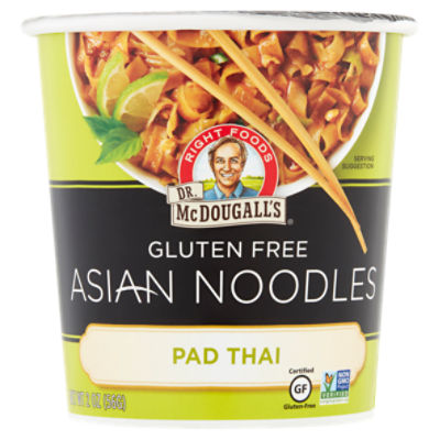 Dr. McDougall's Right Foods Gluten Free Pad Thai Asian Noodles, 2 oz