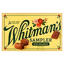 Whitman's Sampler Assortment Milk Chocolate, 22 count, 10 oz