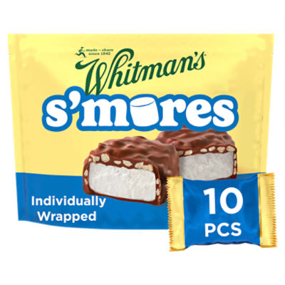 Whitman's Milk Chocolate S'Mores, 10 count, 7.3 oz