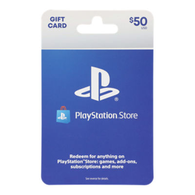 Sony Playstation $50 Gift Card, 1 each, 1 Each