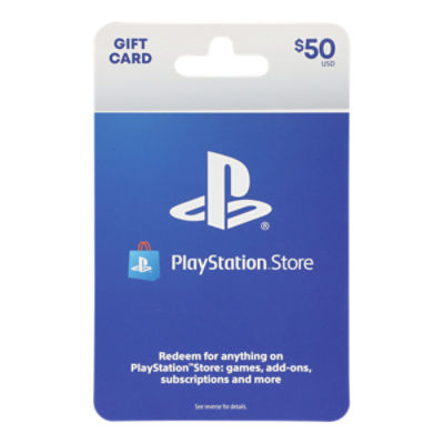 Sony $50 PlayStation Store Cash Card [Digital] Digital Item - Best Buy