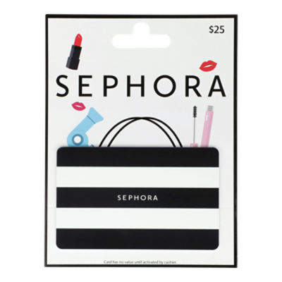 Sephora $25 Gift Card, 1 each