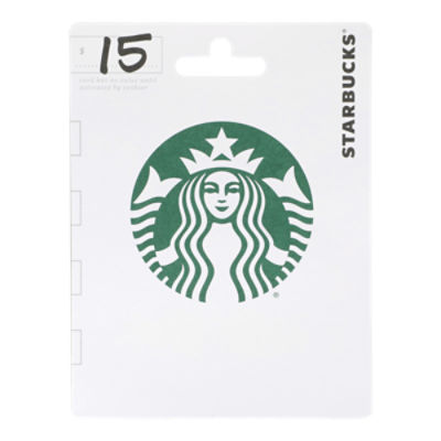 Starbucks $15 Gift Card, 1 each, 1 Each