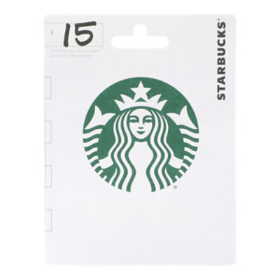 Starbucks 15 Gift Card 1 each The Fresh Grocer