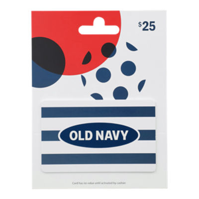 Old Navy $25 Gift Card, 1 each
