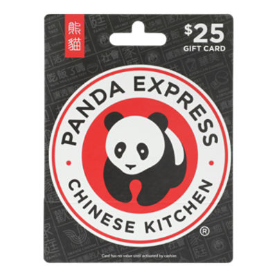 Panda Express $25 Gift Card  , 1 each