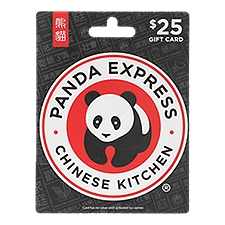 Panda Express $25 Gift Card  , 1 each