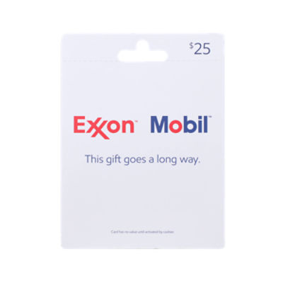   Exxon Mobil $25 Gift Card , 1 each