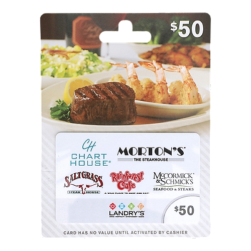 Landry's Multibrand Restaurant $50 Gift Card