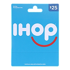IHOP $25 Gift Card, 1 each