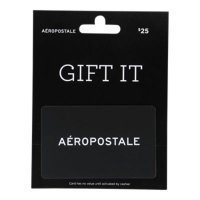 Aeropostale $25 Gift Card, 1 each