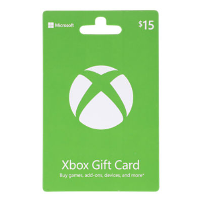 Xbox 15 shop dollar gift card