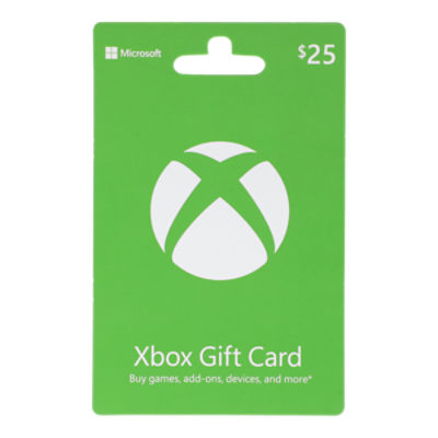 Microsoft Cash25 2015 $25 Gift Card, 1 each